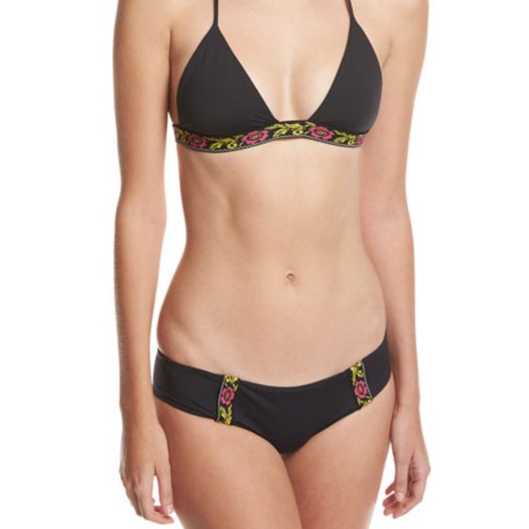 Tavik Other - TAVIK Bouquet Black Bikini Bottom👙Sz S